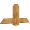 Ekena Millwork Eugene Rough Sawn Timber Gable Bracket, Western Red Cedar, 48"W x 24"H x 6"D x 6"F, 12/12 Pitch GBW048X24X0606EUG00RWR - alternate 2